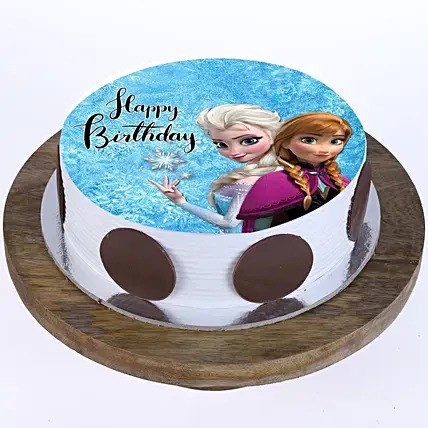 The Frozen Photo Cake