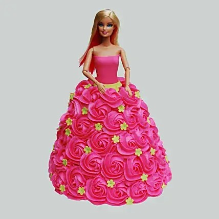 Pink Barbie Cake Vanilla