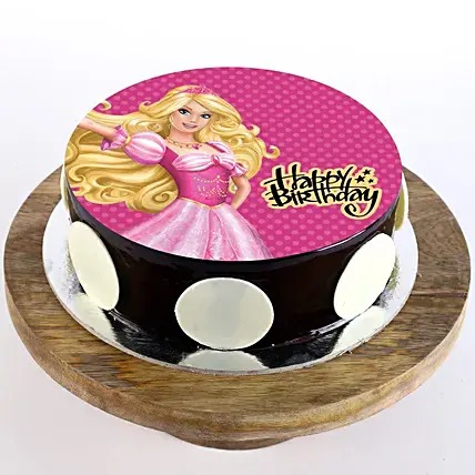 Princess Aurora Chocolate Cream Cake