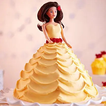 Lovely Barbie Cake Vanilla