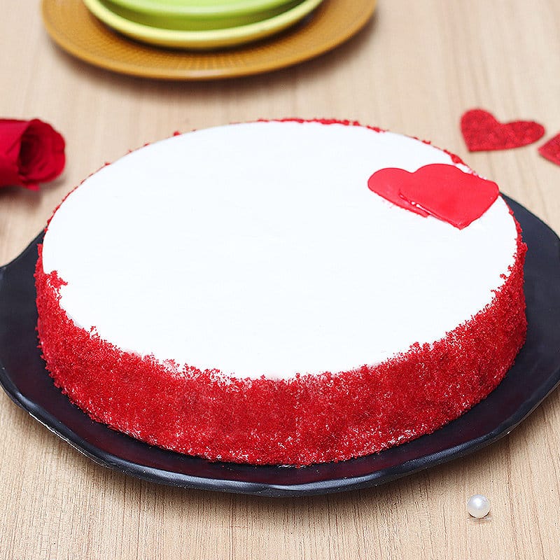 Red Velvet Little Heart Cake