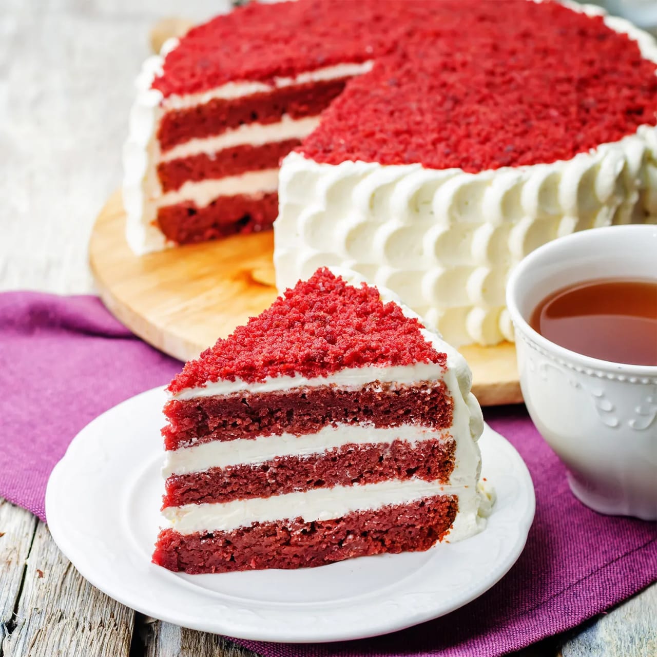 Creamy Red Velvet Cake