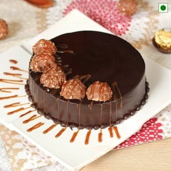 Chocolate Paradise Eggless Cake