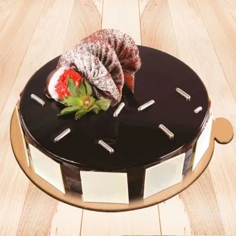 Soft Black Chocolate Cake