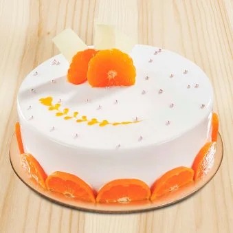 Heavenly Vanilla Fruit Cake