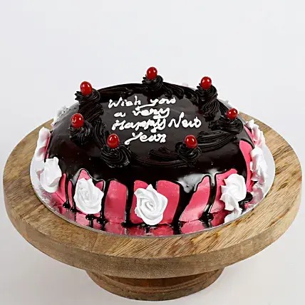 New Year Cherry Cake