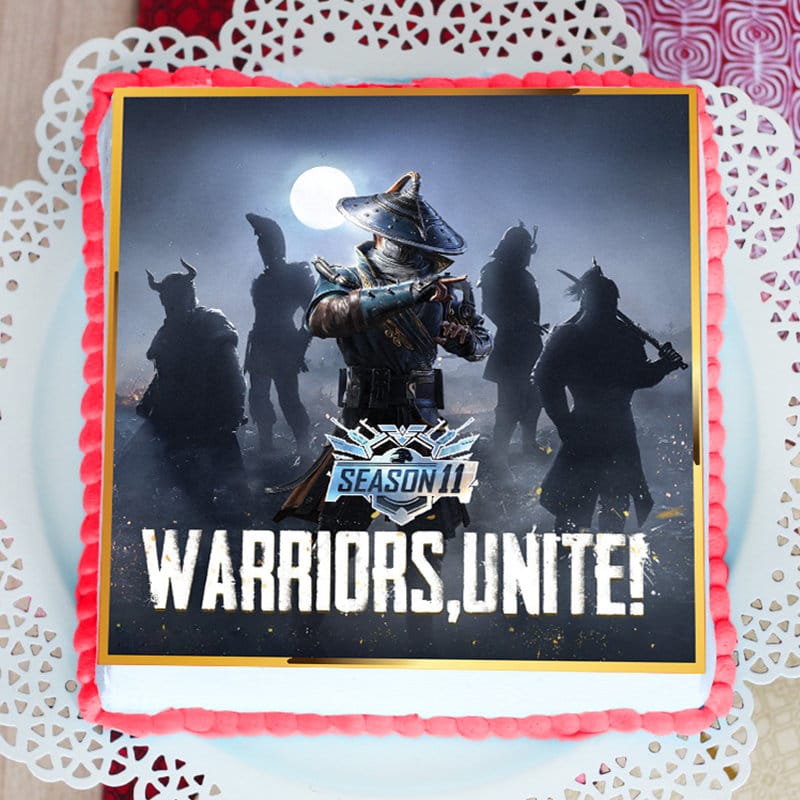 Pubg Warriors Unite Cake