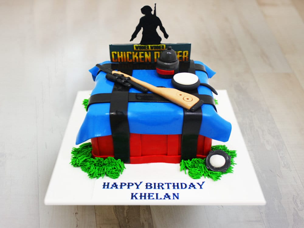 PUBG Gamer Cake – Creme Castle