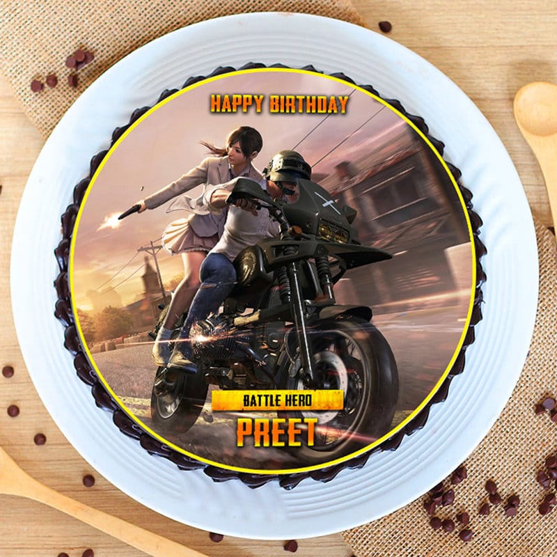 Pubg Battle Hero Cake