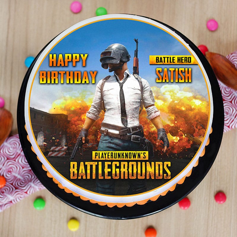 PUBG Battleground Cake