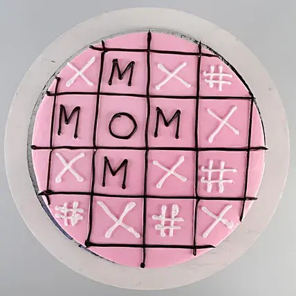 Tic Tac Toe Pineapple Cake For Mom