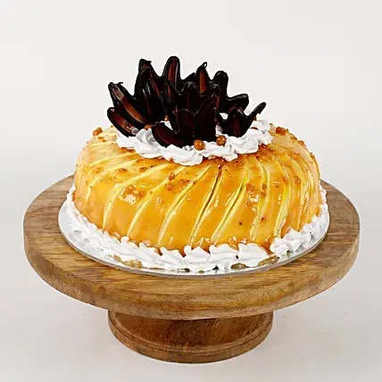 Glaze Cream Pineapple Cake