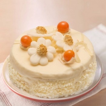 Sugar free White Forest Cake