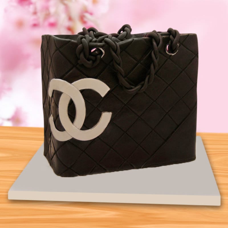 Chanel Shopping Bag Cake