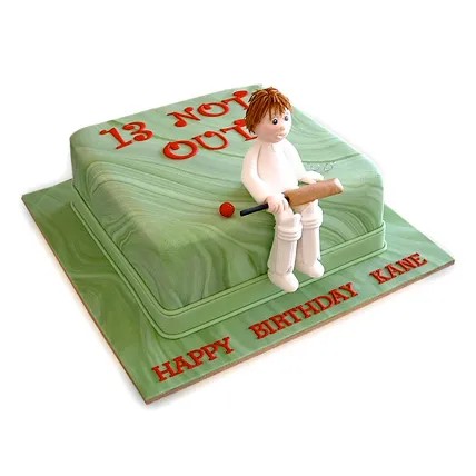 CRICKET THEME CAKE