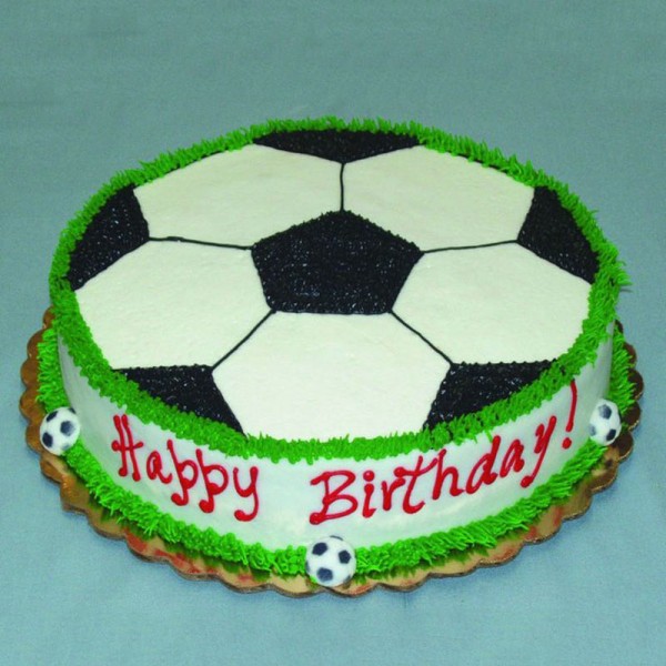 Football Cream Cake