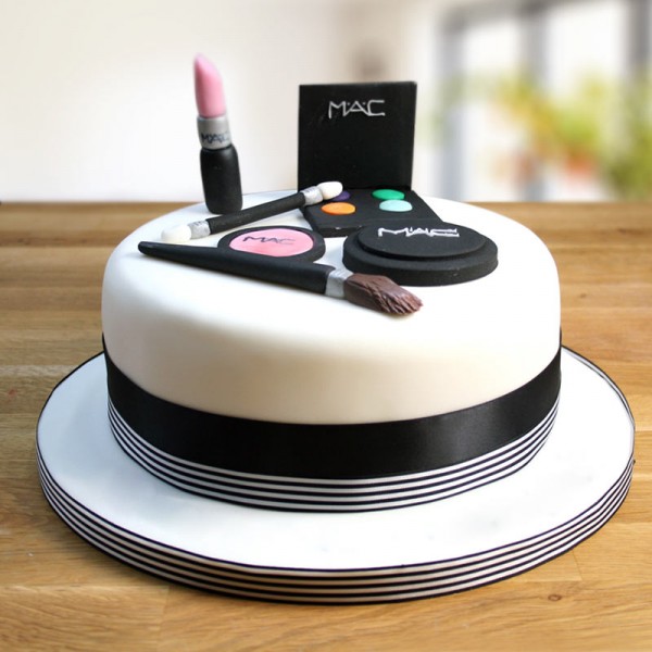 MAC Makeup Theme Cake
