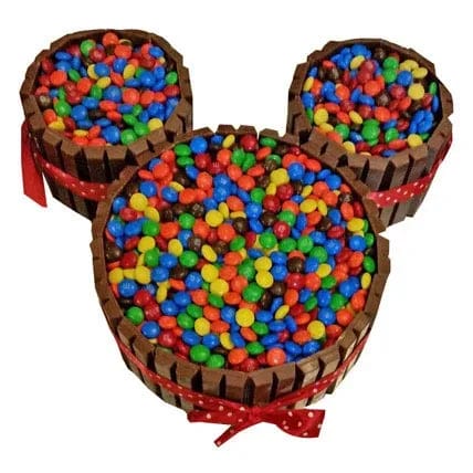 Mickey Mouse Kit Kat Cake