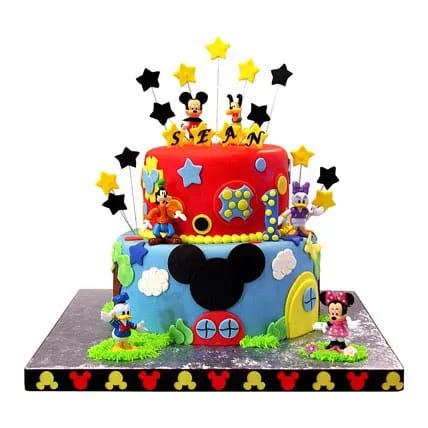 Mickey Mouse Clubhouse Cake