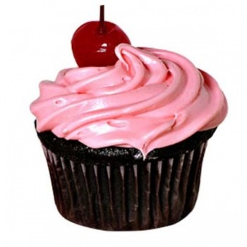 Chocolate Cherry Cupcake