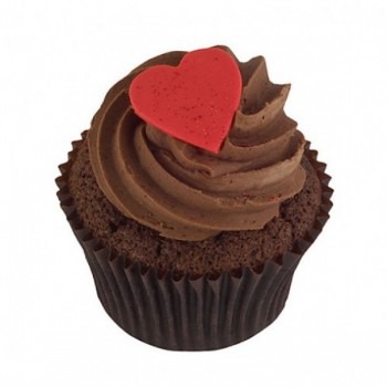 Hearty Chocolate Cupcake