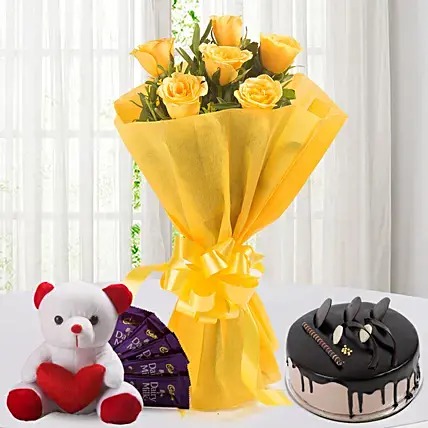 Roses and Choco Hamper Combo