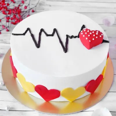 SWEETEST Heartbeat Cake