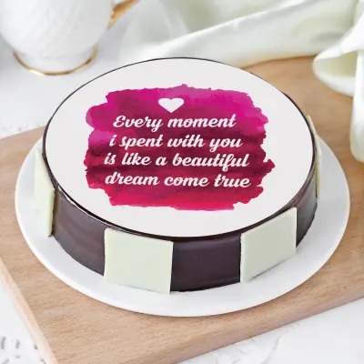 LOVABLE QUOTES CAKE