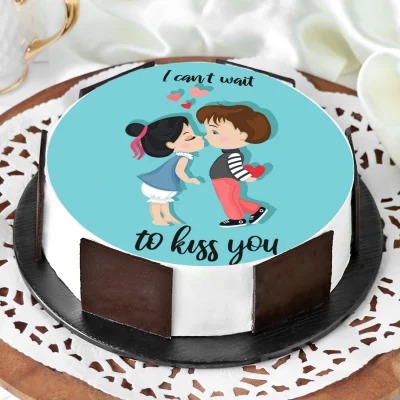I Want To Kiss You Cake