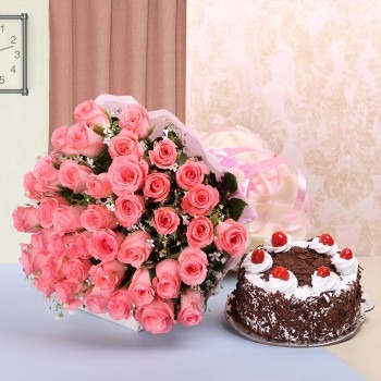 Rosy Glory Cake