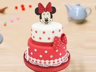 The Two Tier Minnie cake