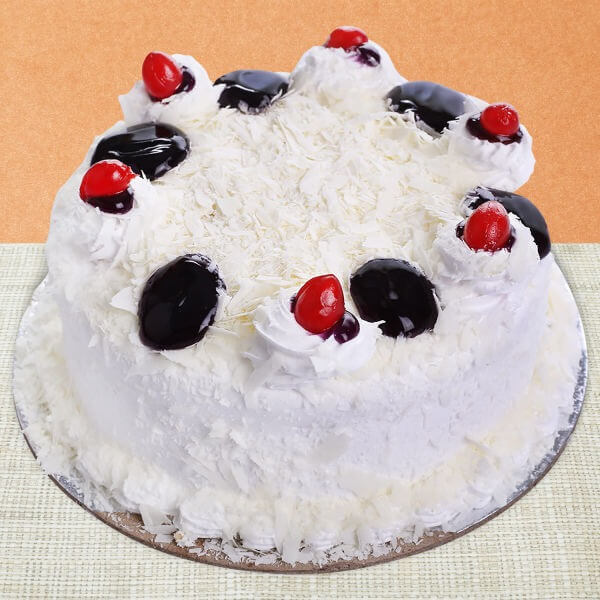 Cherry Incredible White Forest Cake