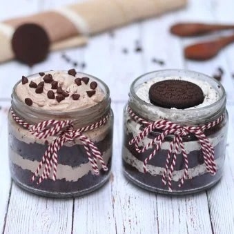 Oreo Chip Jar Cake