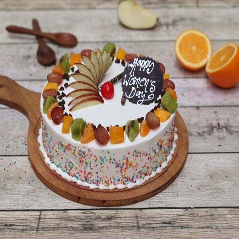 Fruity Womens Day Cake