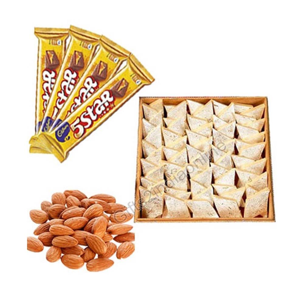 Almond Chocolate Kaju Sweets Hamper