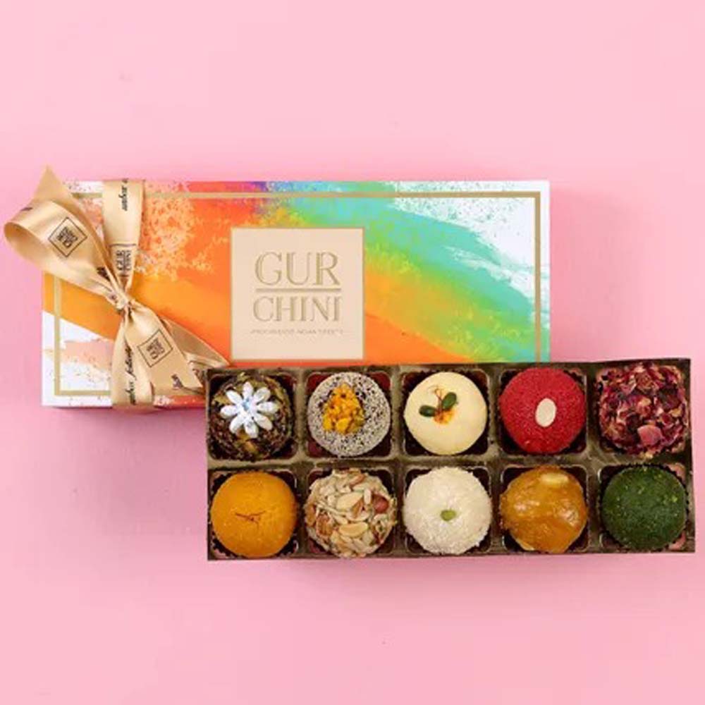 Flavourful Mithai Box- 10 Pcs