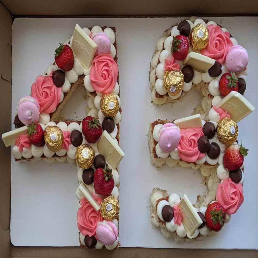 43 Number Cake