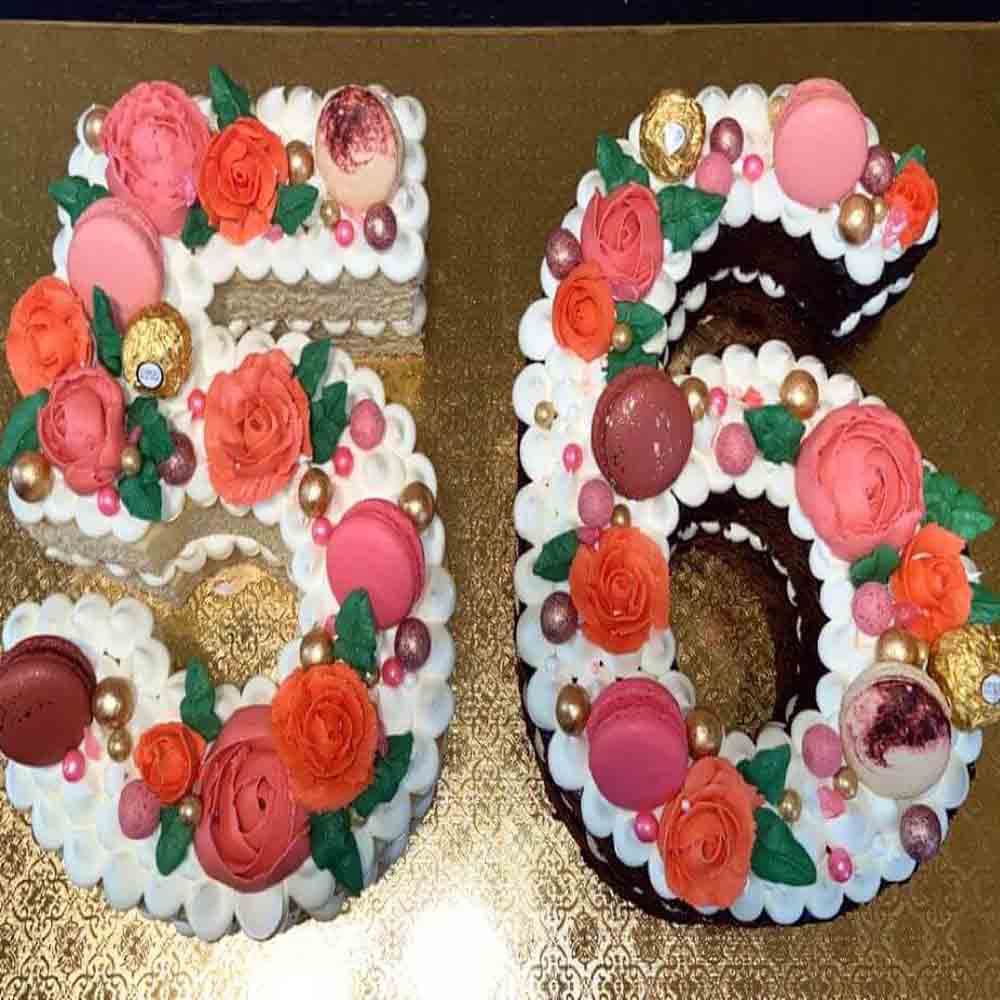 56 Number Cake