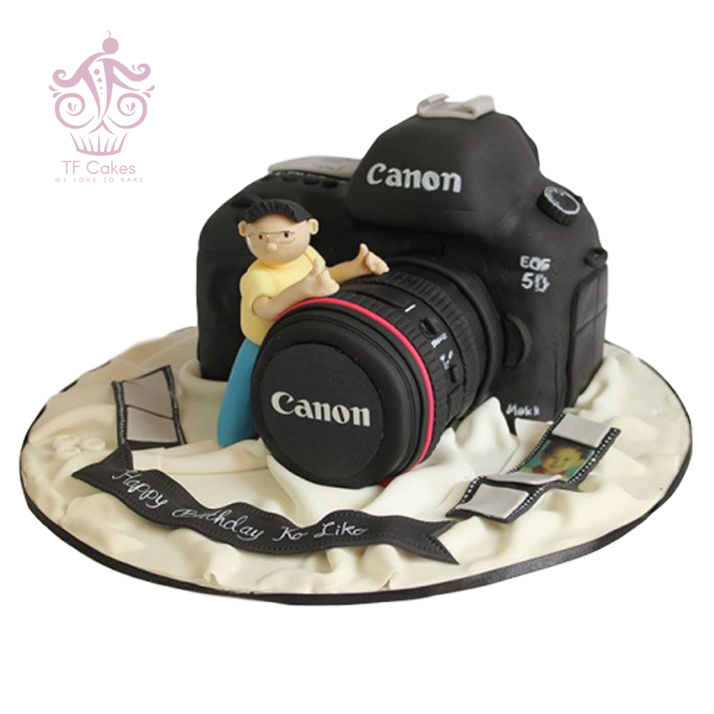 Canon Camera Cake