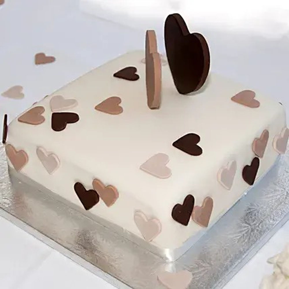 Hearts Designer Cake
