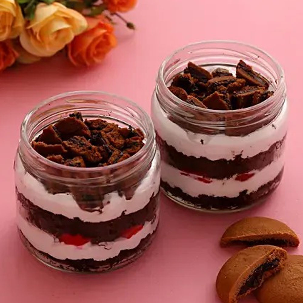 Black Forest Dark Fantasy Cake Jar