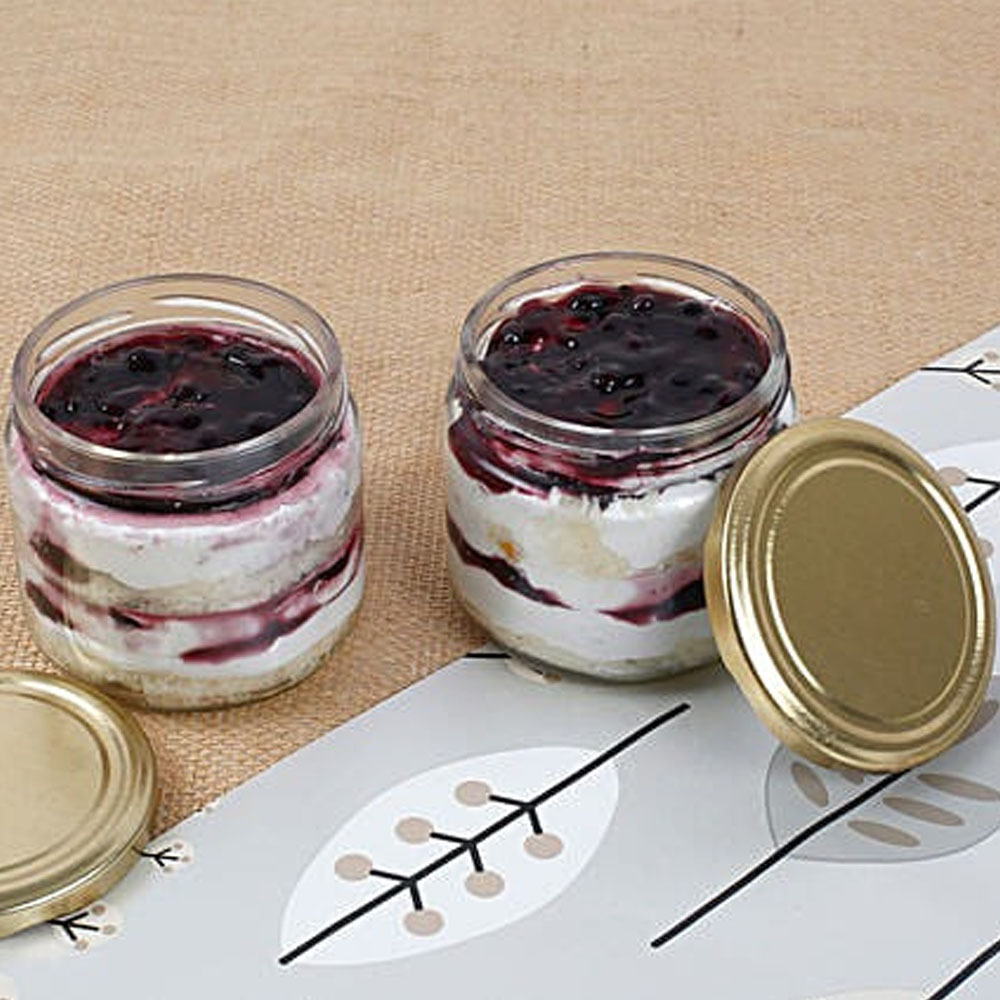 Set of 2 Mysterious Blueberry Jar Cake