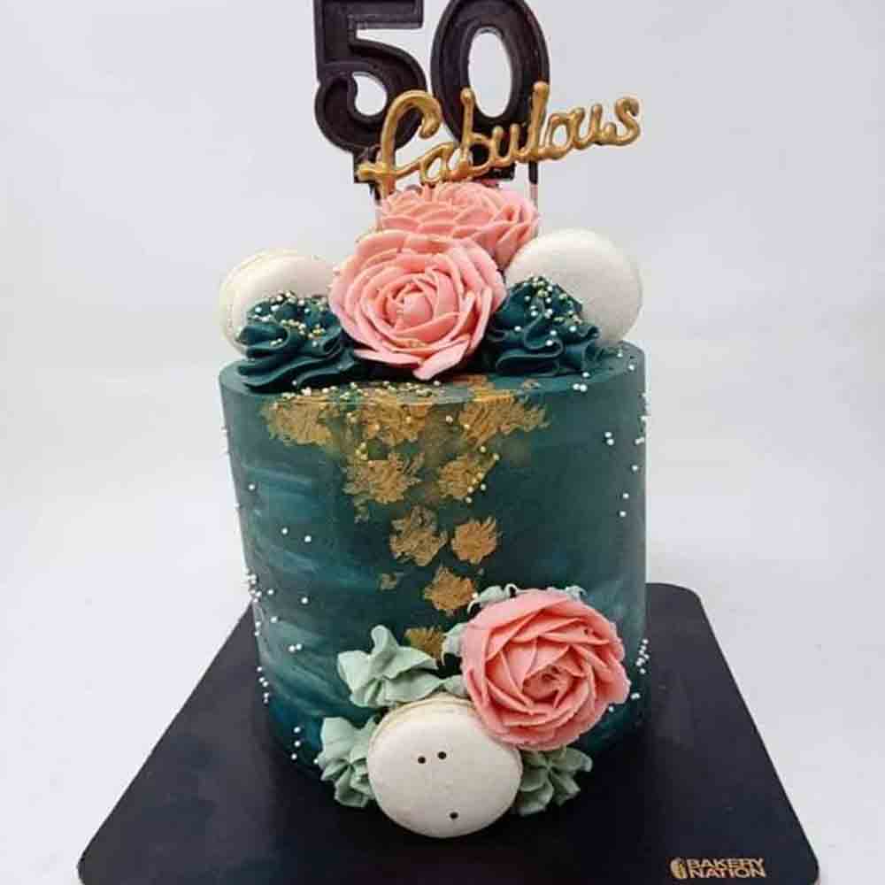 50th Fabulous Cake