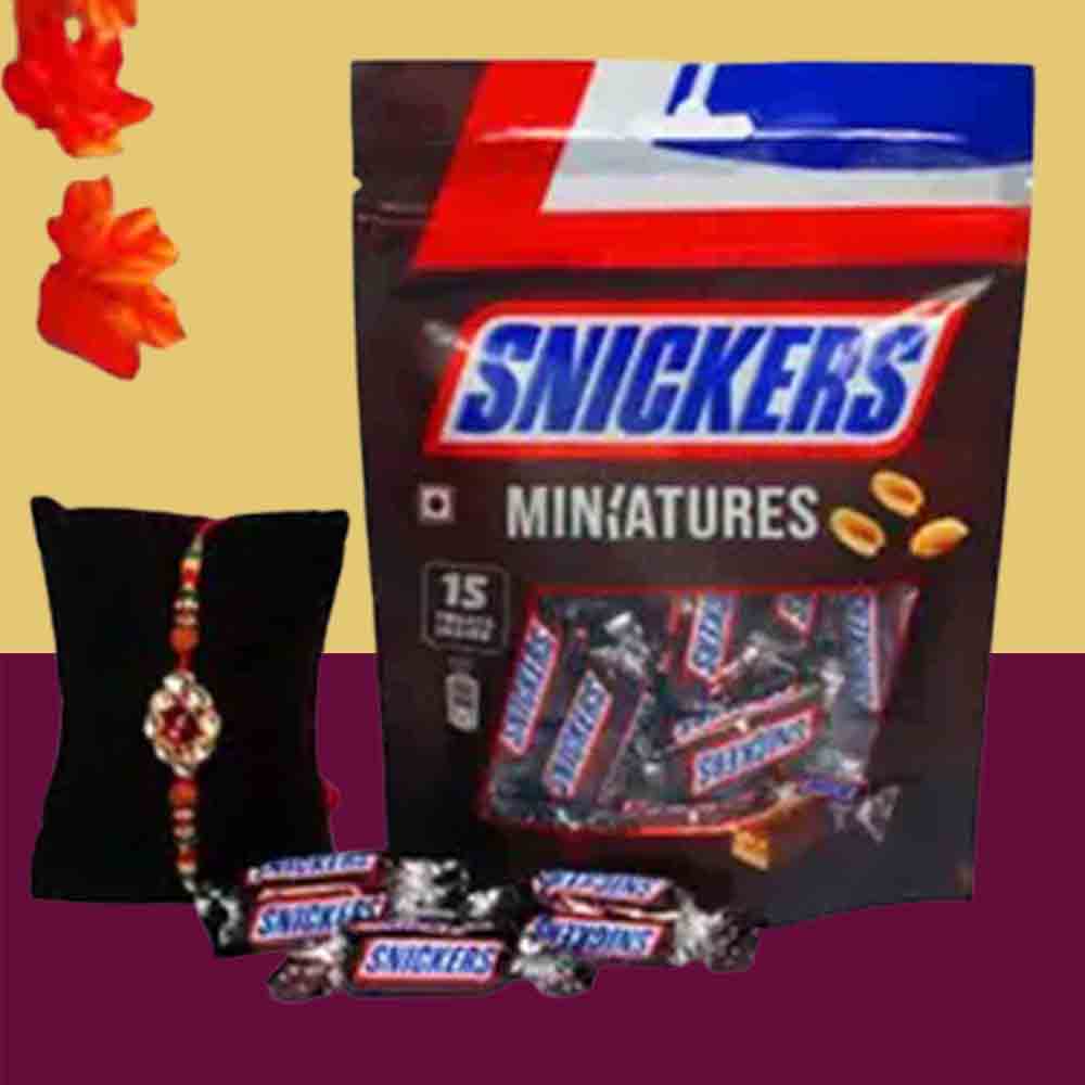 Rakhi with Snicker Combo