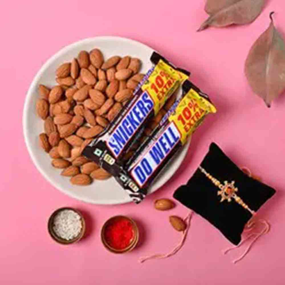 Nuts Rakhi Combo