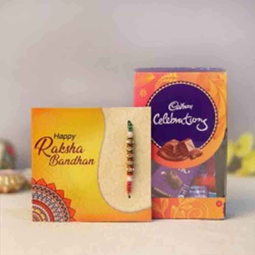 Beautiful Rakhi with Celebrations