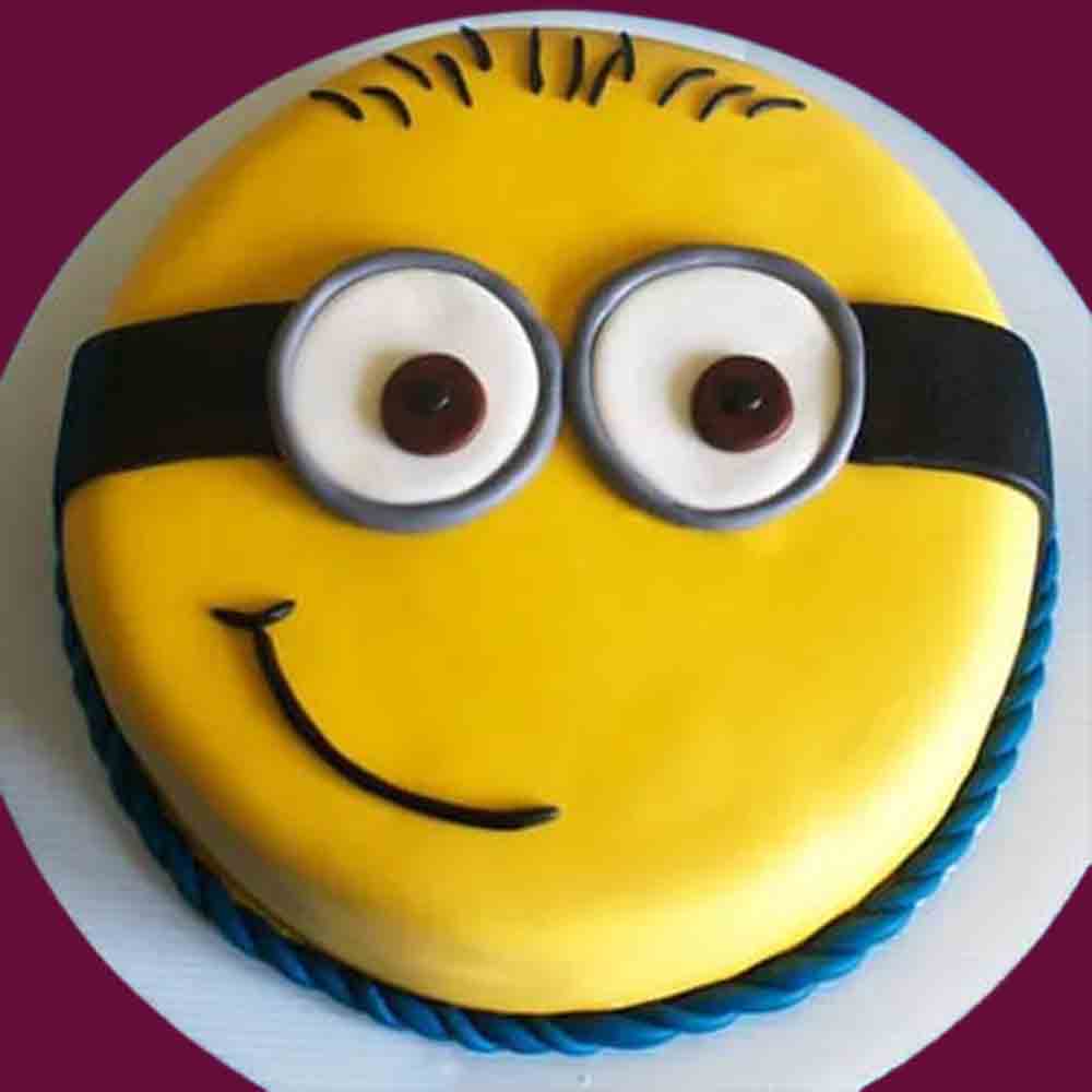 Cute Minion Cake