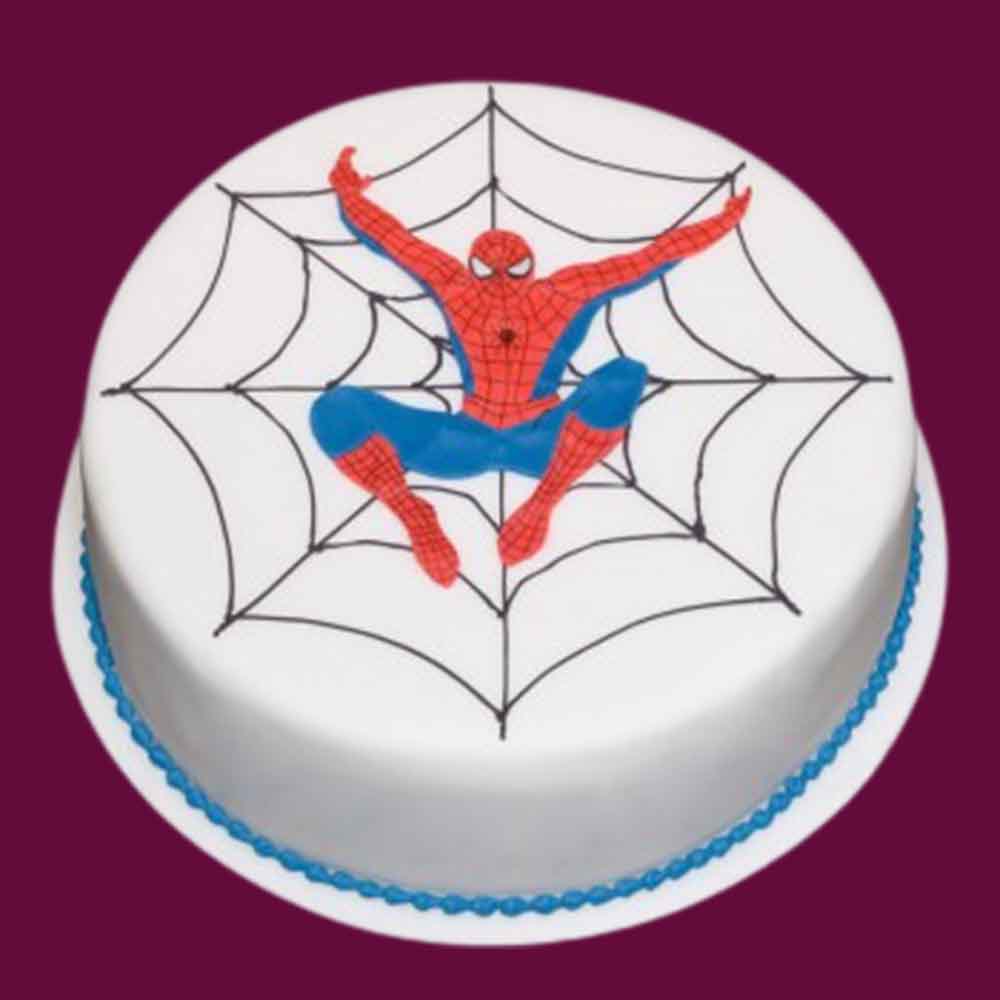 Heroic Spiderman Cake