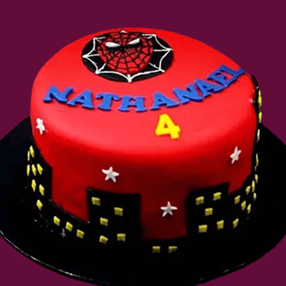 Spiderman Logo Fondant