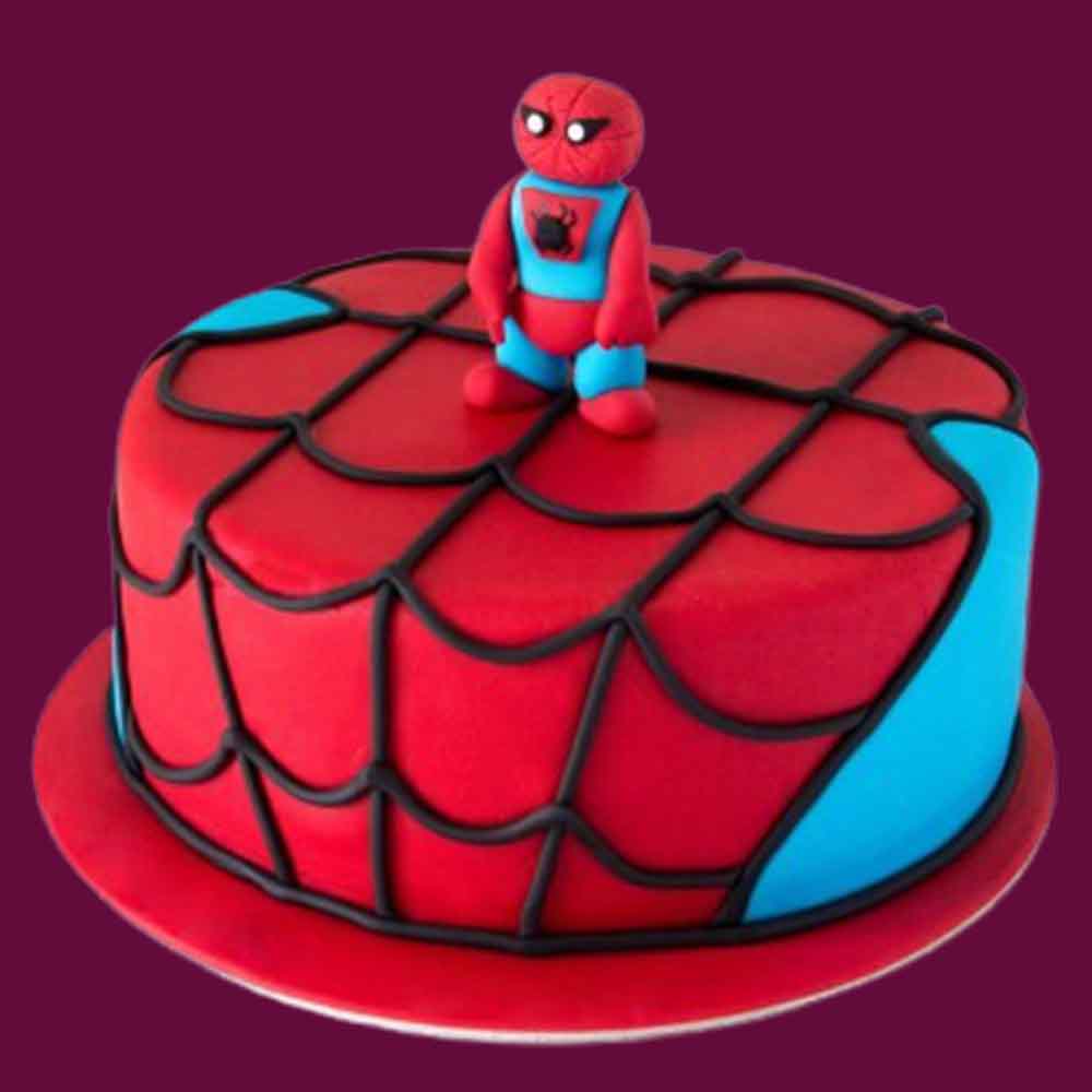 Rocking Spiderman Cake